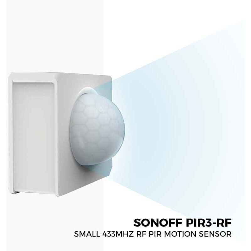foto del prodotto sensore di movimento pir 433mhz sonoff pir3 rf