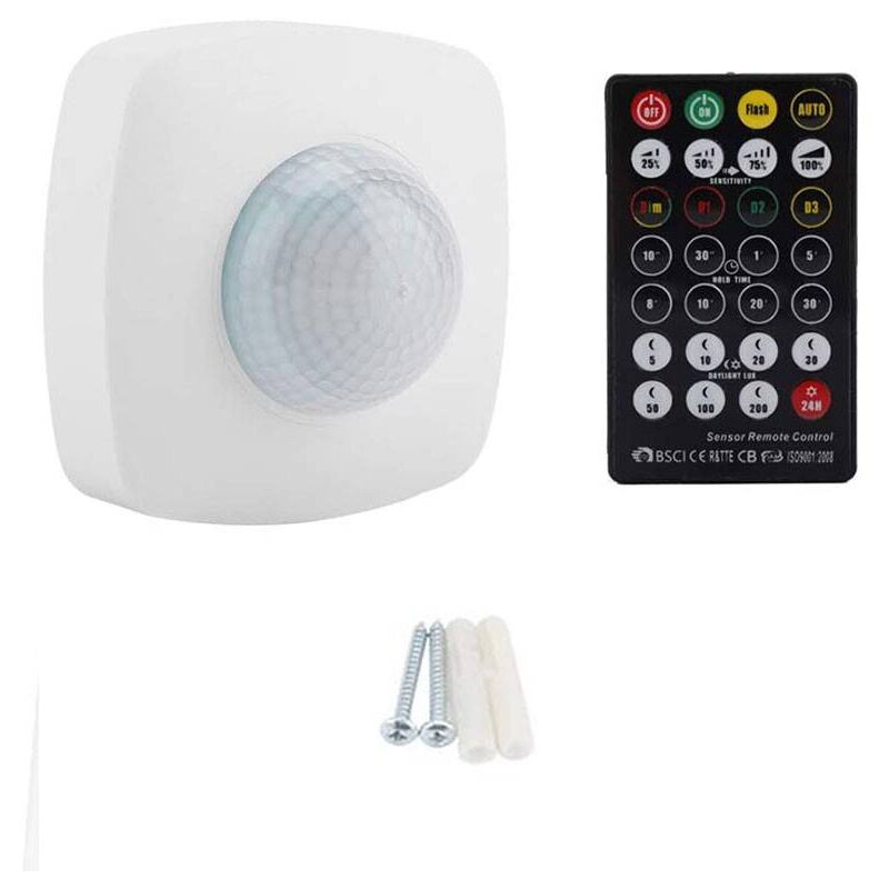 foto del prodotto sensore di presenza in superficie con controller ip65 a 360 
