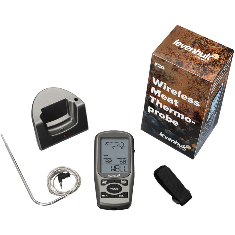 foto del prodotto sensore di temperatura wireless per cucina levenhuk f30