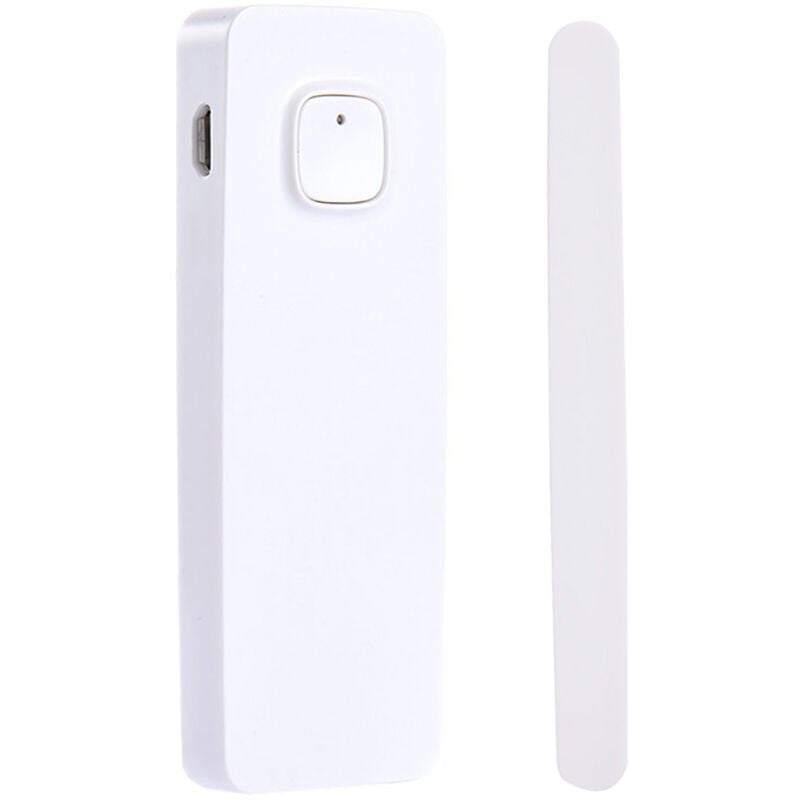 foto del prodotto sensore infrarossi per porte e finestre in rete wi fi bianco