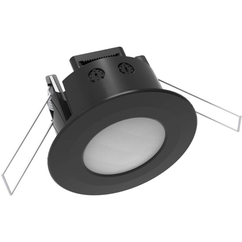foto del prodotto sensore movimiento a incasso pir 360 ip65 nero