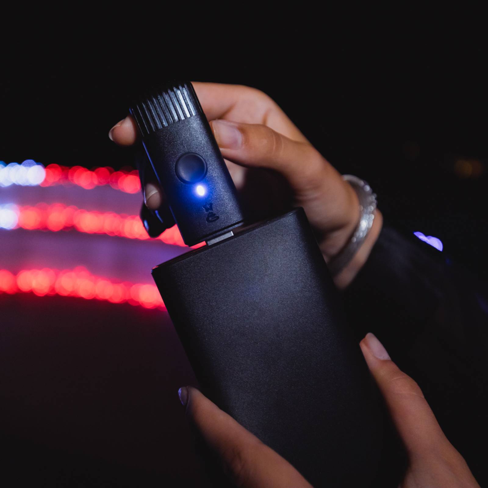 foto del prodotto sensore musicale per twinkly, usb, nero