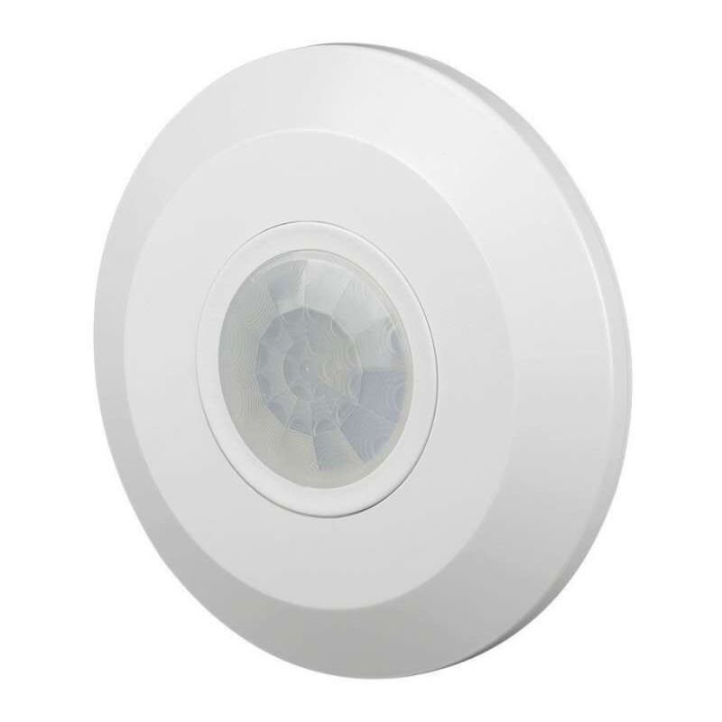 foto del prodotto sensore pir a infrarossi 800w rilevamento a 360 montaggio a plafone colore bianco v tac