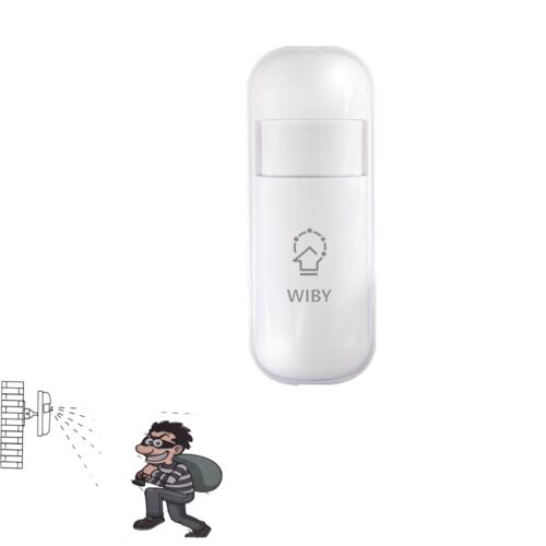 foto del prodotto sensore pir infrarossi rilevatore movimento wireless antifurto allarme casa 92r