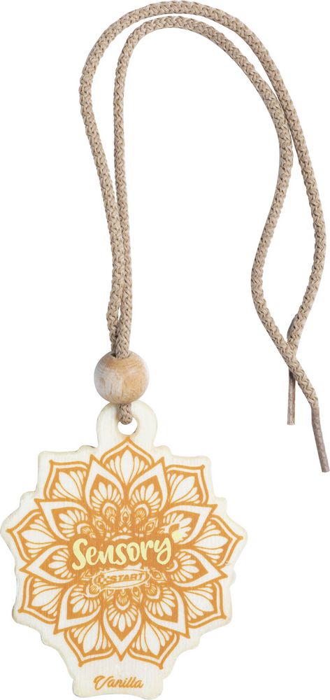 foto del prodotto sensory profumatore per auto in legno - profumazione vaniglia