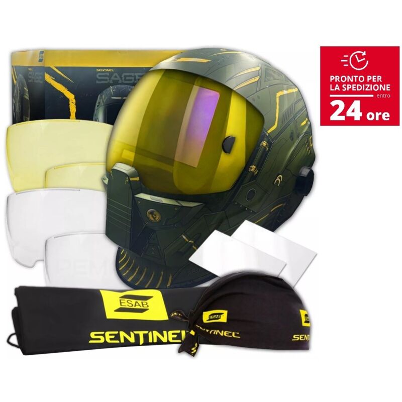 foto del prodotto sentinel a60 sage helmet maschera autoscurante esab
