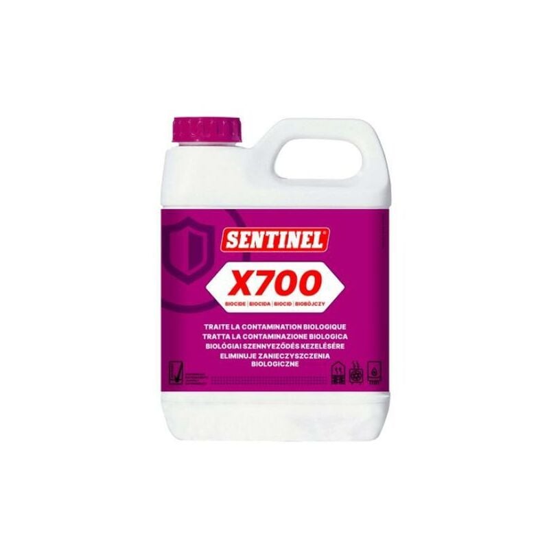 foto del prodotto sentinel biocida impianti a pannelli radianti x700, 1 lt, snt x700l 12x1l expb.