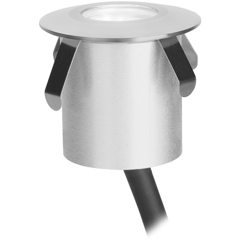 foto del prodotto senya foco empotrable de suelo y pared led ip65 de 4cm de di metro. led 1w blanco c lido 3000k. foco empotrable exte