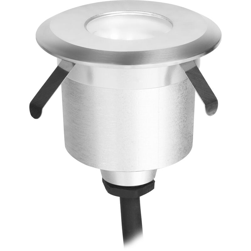 foto del prodotto senya foco empotrable de suelo y pared led ip65 de 5 9cm de di metro. led 1.7w blanco c lido 3000k. foco empotrable