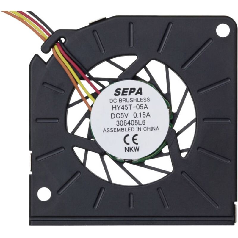 foto del prodotto sepa hy45t05a 830 ventilatore radiale 5 v dc 2.3 m h l x l x a 45 x 45 x 5 mm