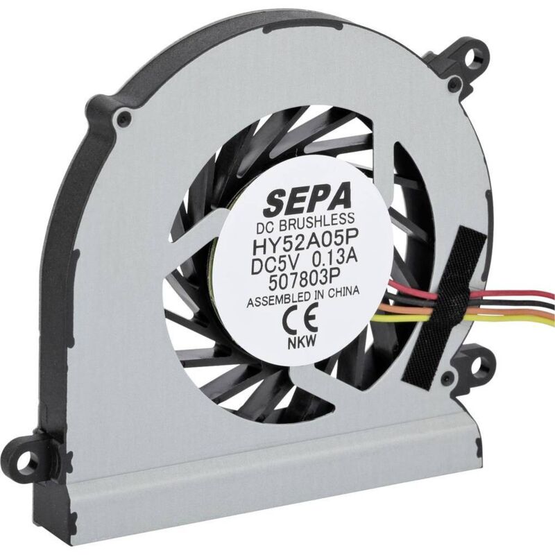foto del prodotto sepa hy52a05pse25ap00 ventola assiale 5 v dc 4.5 m h l x l x a 52 x 52 x 8 mm