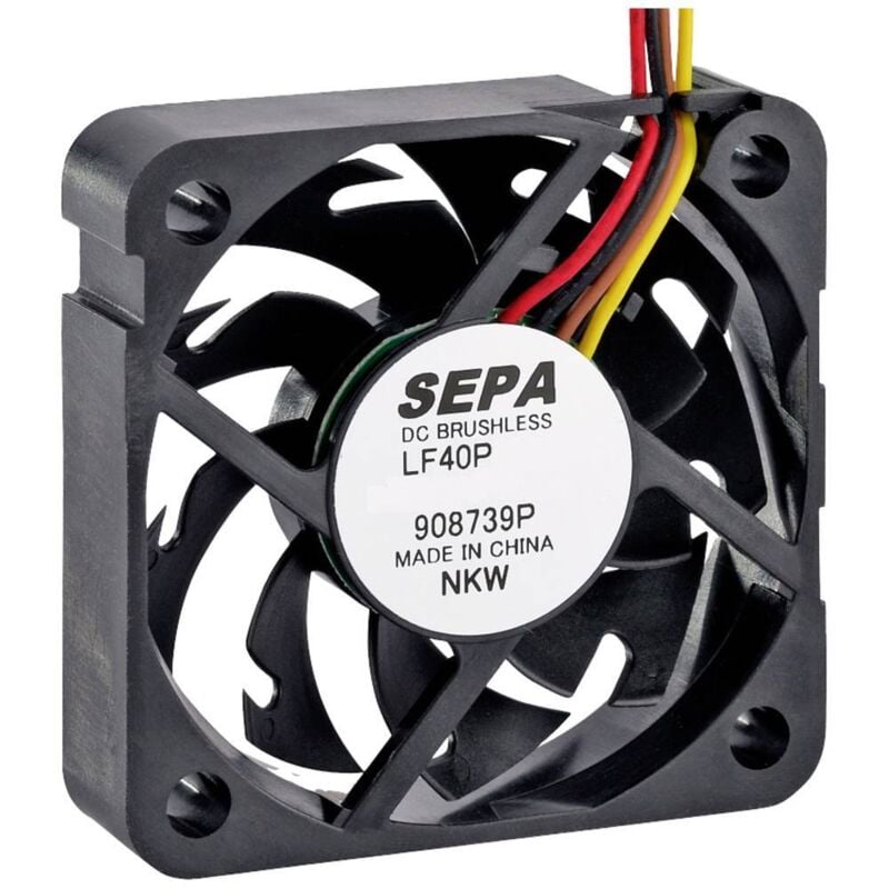 foto del prodotto sepa lf40p12pse00a ventola assiale 12 v 13.8 m h l x l x a 40 x 40 x 10 mm