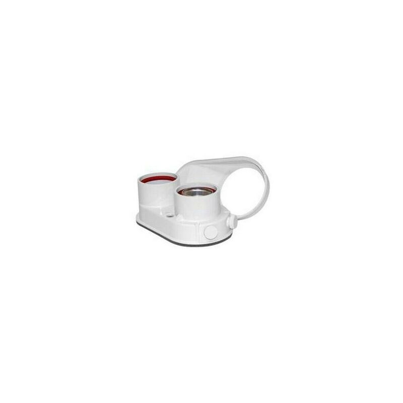foto del prodotto separatore fumi sdoppiato 80 80 mm