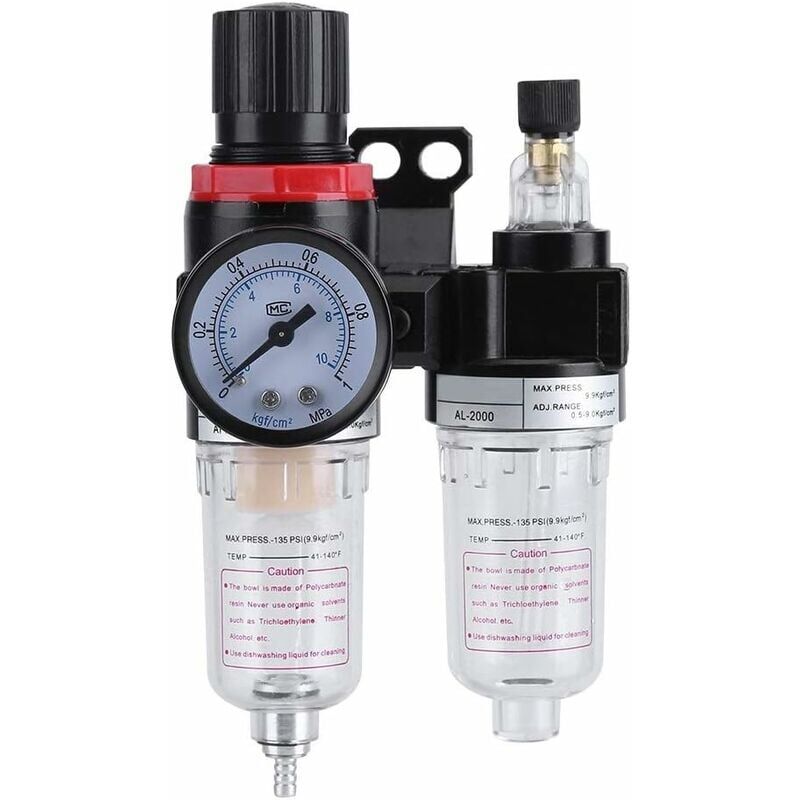 foto del prodotto separatore olio acqua da 1 4 regolatore filtro aria lubrificatore per compressore separatore umidit e olio