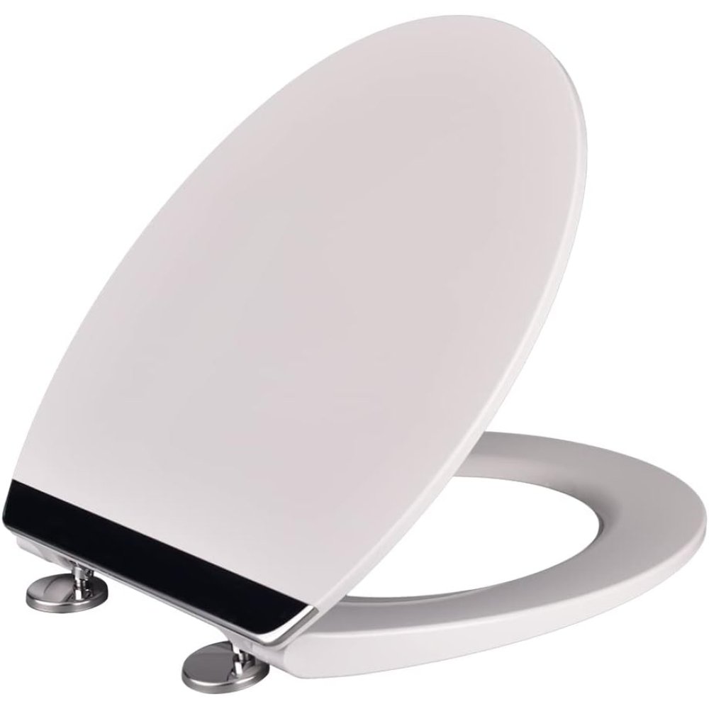 foto del prodotto sepio si ge de toilette duroplast white star blanc avec charni r