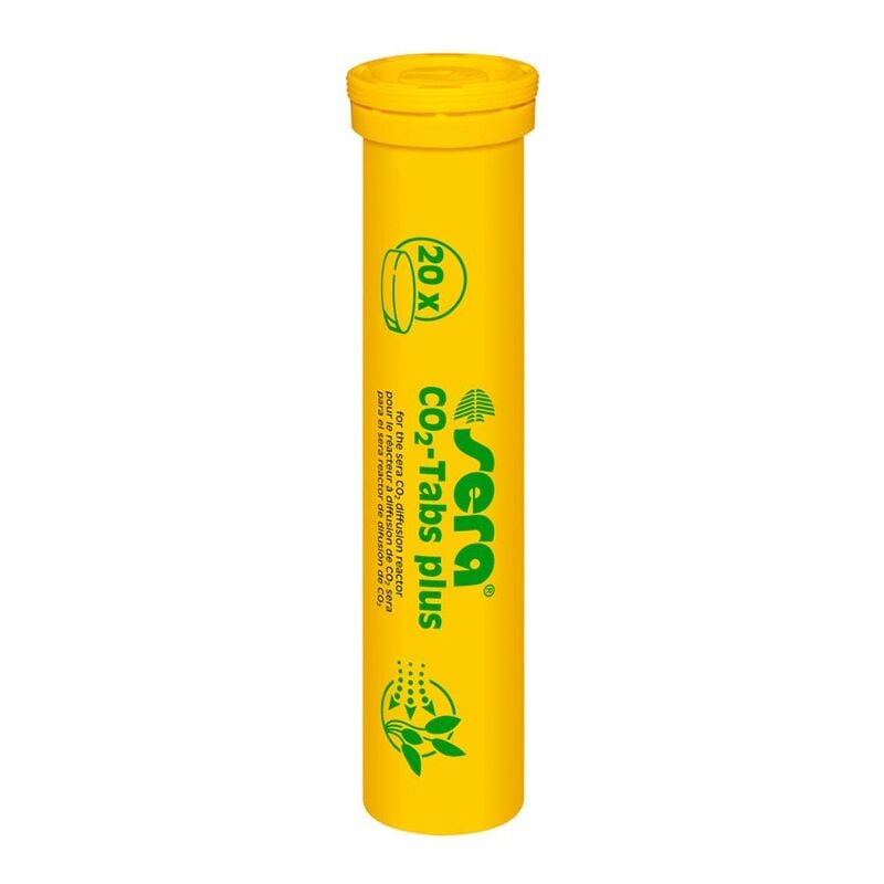 foto del prodotto sera co2 tabs plus confezione da 20 compresse peso 90gr
