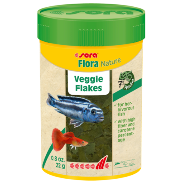 foto del prodotto sera flora nature mangime vegetariano in fiocchi per pesci ornamentali 100 ml 1 ordine scegli lo sconto bzr5 bzr20 200 punti fedelt 