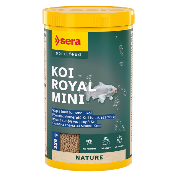 foto del prodotto sera koi royal mini mangime per piccole koi in granuli 1000 ml 1 ordine scegli lo sconto bzr5 bzr20 200 punti fedelt 