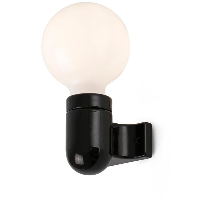 foto del prodotto sera lampada da parete nero 1l e27 marca faro