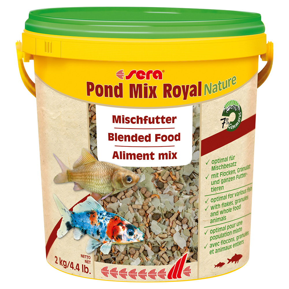 foto del prodotto sera pond mix royal nature 10 l