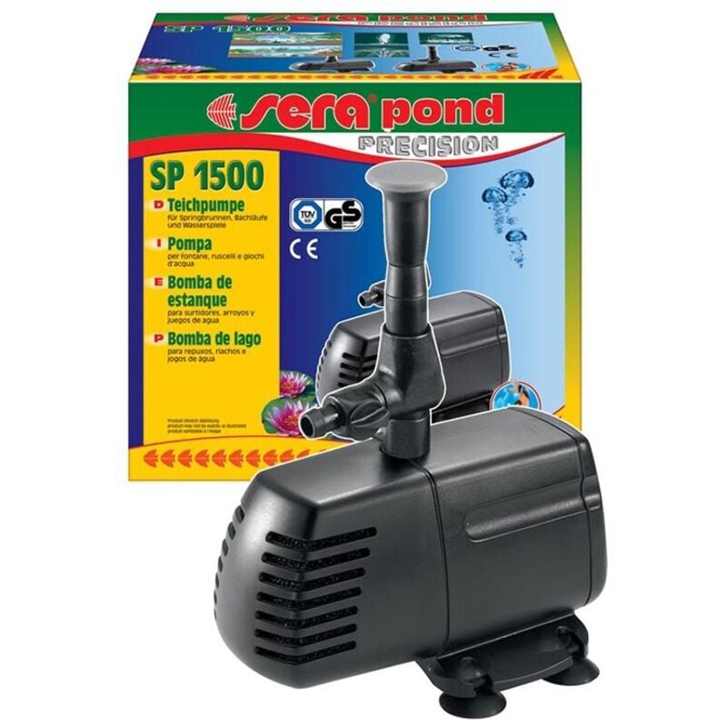 immagine 0 del prodotto sera pond precision sp pompa per laghetto completa di giochi d acqua modello 1500