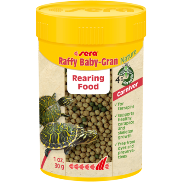 foto del prodotto sera raffy baby gran nature - 100ml - cibo per tartarughe - 1 ordine scegli lo sconto bzr5 bzr20 200 punti fedeltà