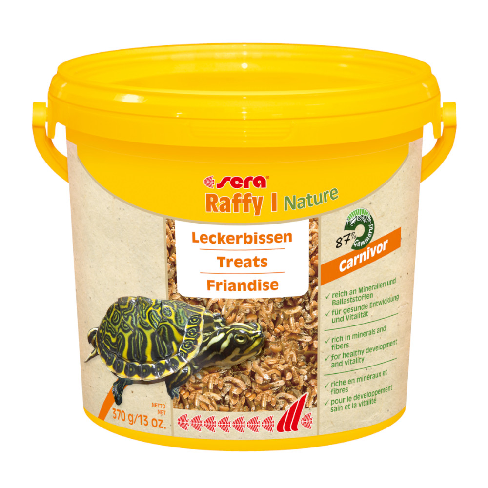 foto del prodotto sera raffy i nature mangime per tartarughe acquatiche 3800 ml