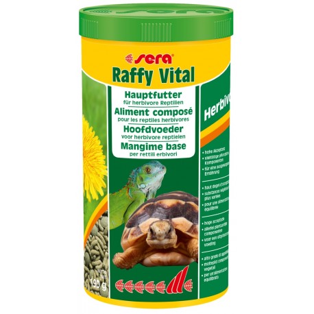 foto del prodotto sera raffy reptil erbivori 250ml cibo per tartarughe 1 ordine scegli lo sconto bzr5 bzr20 200 punti fedelt 