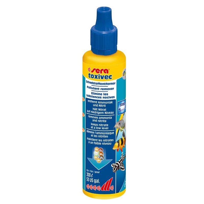 foto del prodotto sera toxivec elimina l ammoniaca in acqua dolce formato 50 ml