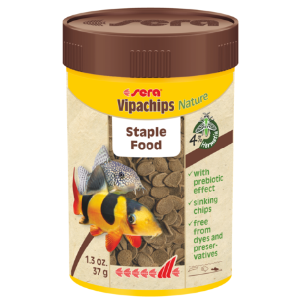 foto del prodotto sera vipachips nature mangime per pesci di fondo 100 ml 1 ordine scegli lo sconto bzr5 bzr20 200 punti fedelt 