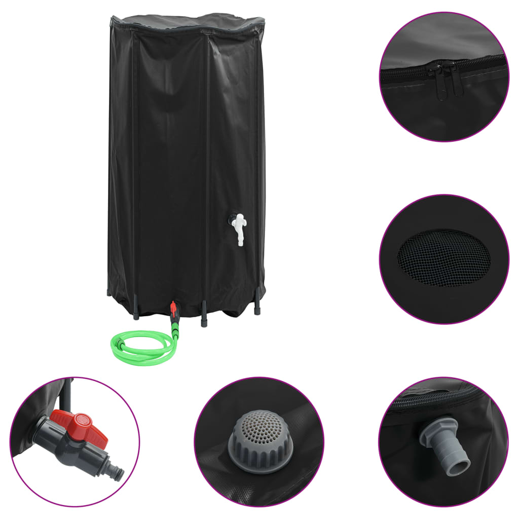 foto del prodotto serbatoio acqua con rubinetto pieghevole 380 l in pvccod mxl 91028