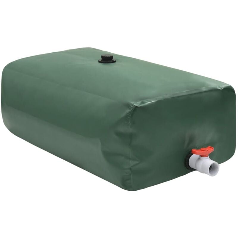 foto del prodotto serbatoio acqua con rubinetto pieghevole 670 l in pvc vidaxl
