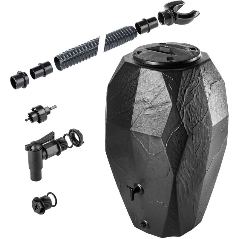 foto del prodotto serbatoio acqua piovana 310l kit collegamento serbatoio acqua rubinetto