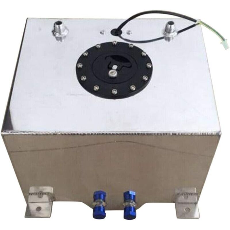 foto del prodotto serbatoio benzina da 20 l per barche, in alluminio, con sensore di livello dell olio, 0 90 ohm, per racing suv auto