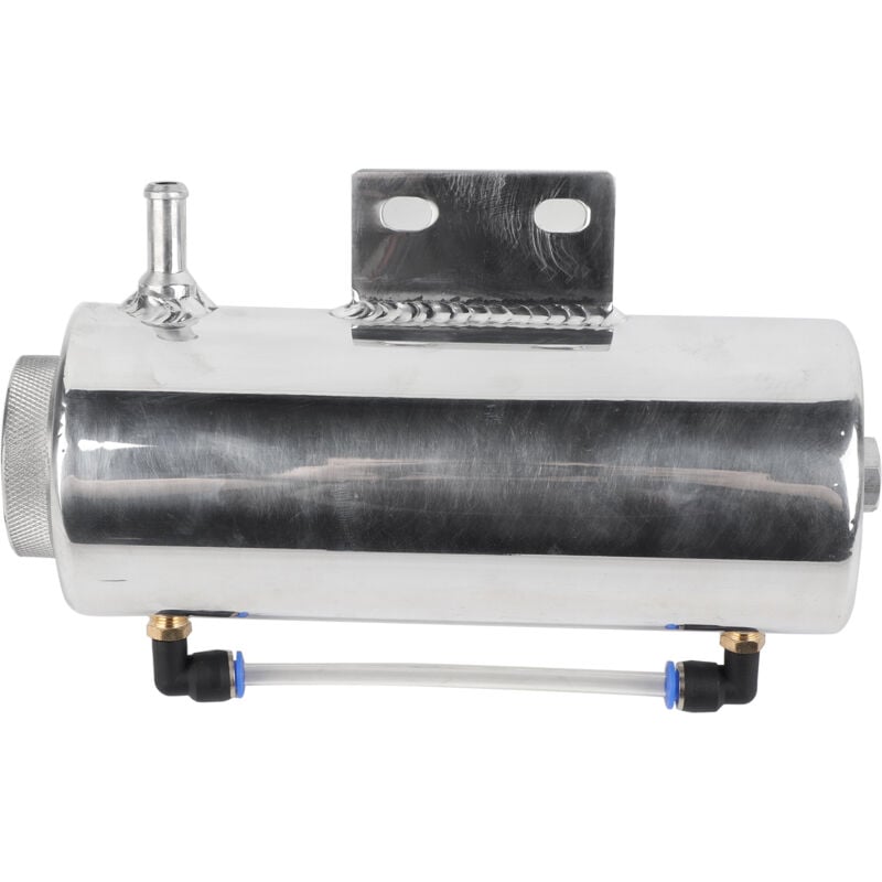 foto del prodotto serbatoio del liquido di raffreddamento, installazione semplice, affidabile, radiatore universale in alluminio cnc da 500 ml, per accessori per auto