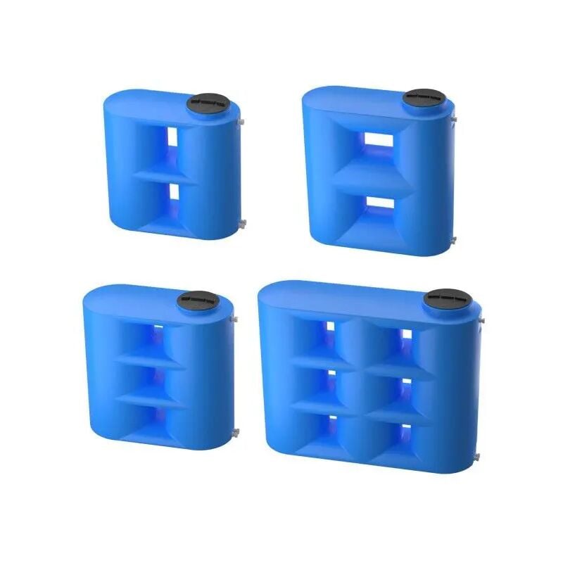 foto del prodotto serbatoio parallelepipedo in polietilene per stoccaggio acqua a pressione atmosferica lt 1000 cordivari