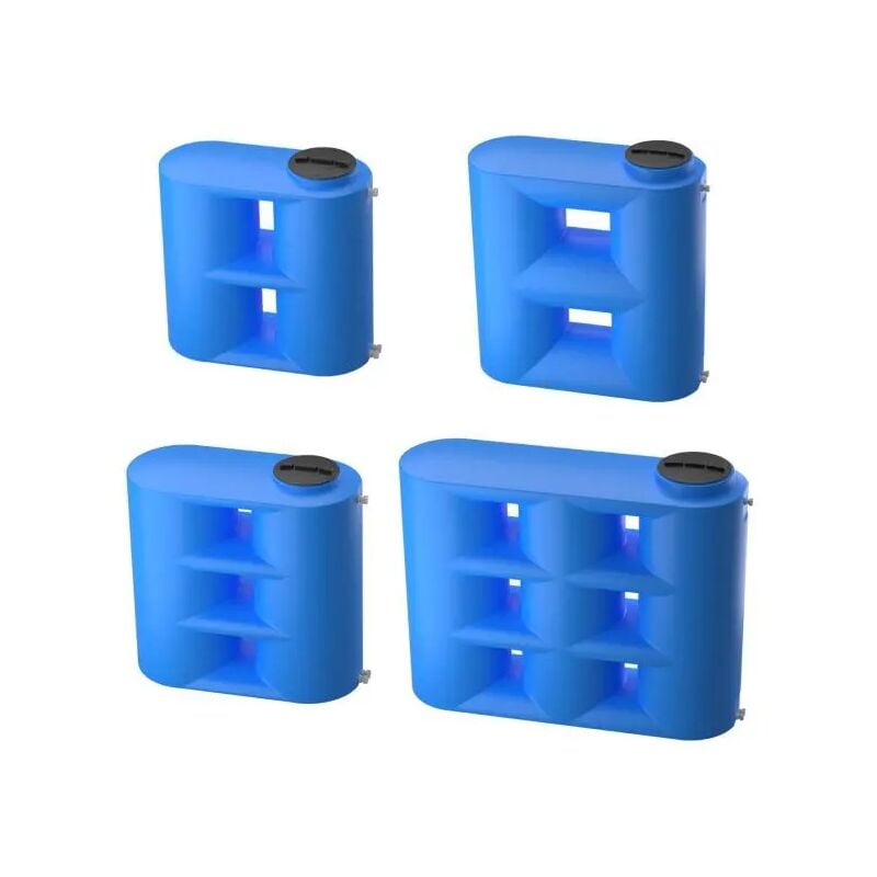 foto del prodotto serbatoio parallelepipedo in polietilene per stoccaggio acqua a pressione atmosferica lt 500 cordivari