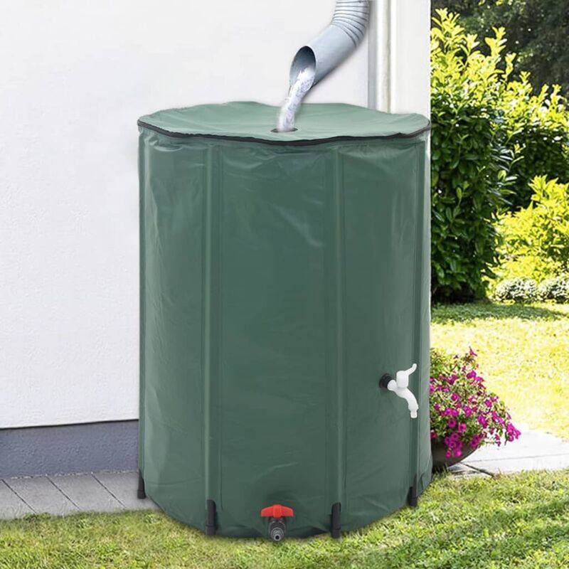 foto del prodotto serbatoio per acqua piovana pieghevole 750 l vidaxl