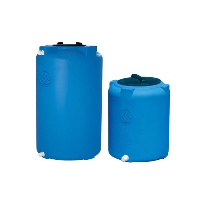 foto del prodotto serbatoio verticale cilindrico in polietilene per stoccaggio acqua a pressione atmosferica lt 1000 920 cordivari