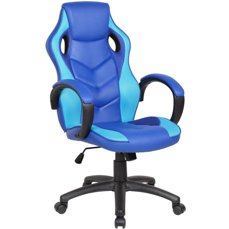 foto del prodotto serena - poltrona gaming adulti las vegas group blu/azzurra - ga9381na