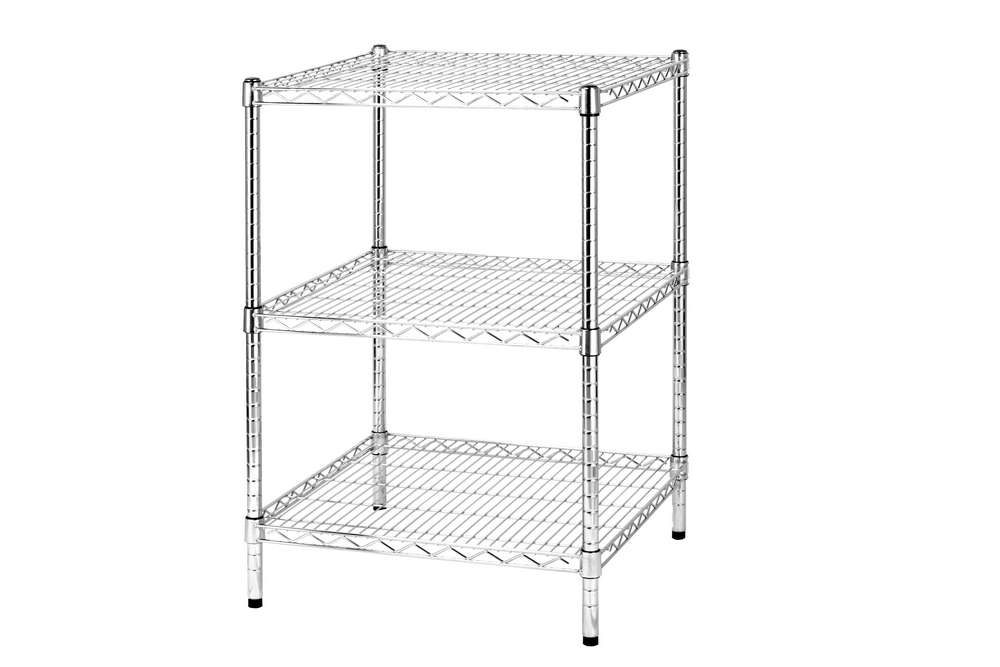 foto del prodotto serena scaffale tre ripiani cm 60 x 60 x h.90 linea archimede group 3x606090