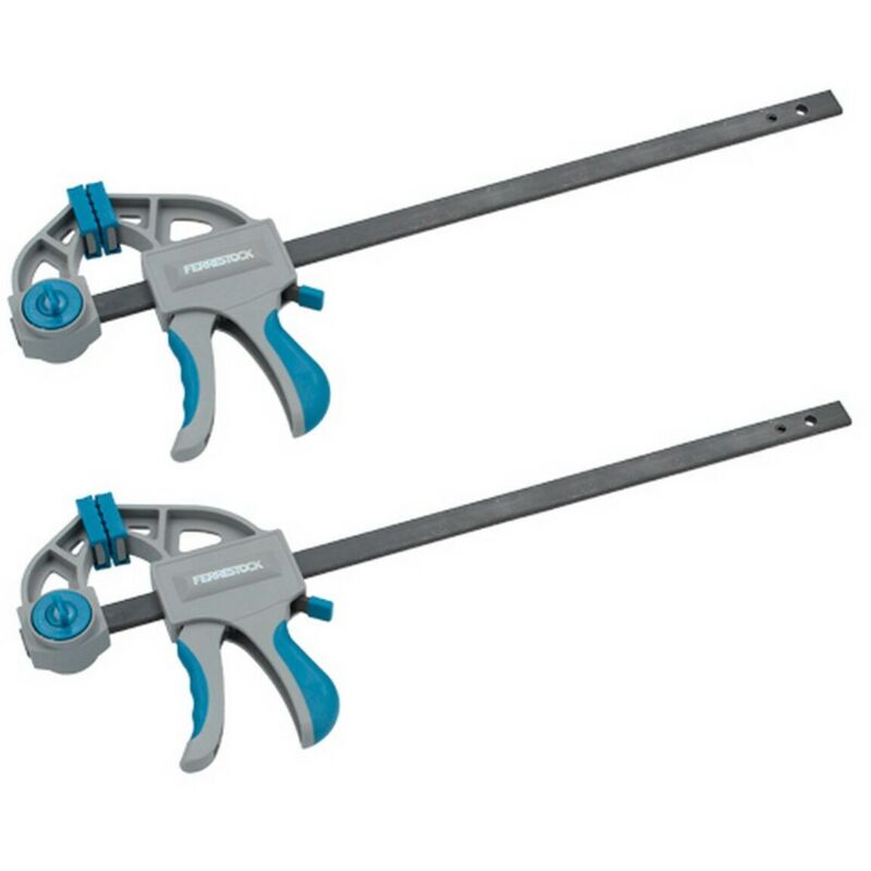 foto del prodotto sergente monomanuale ferrestock 18 450 mm 2 pcs 