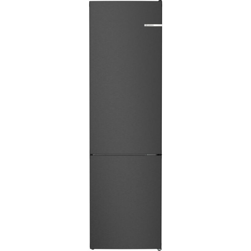 foto del prodotto serie 4 kgn392xcf frigorifero combinato da libera installazione 203 x 60 cm acciaio anti impronta classe c. capacit netta totale 363 l. cerniera