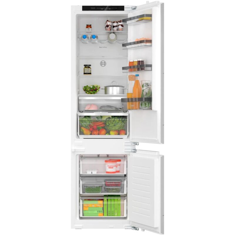 foto del prodotto serie 4 kin96vfd0. capacit netta totale 290 l. cerniera porta destra, tipo di display led. classe climatica sn st, emissione acustica 34 db.