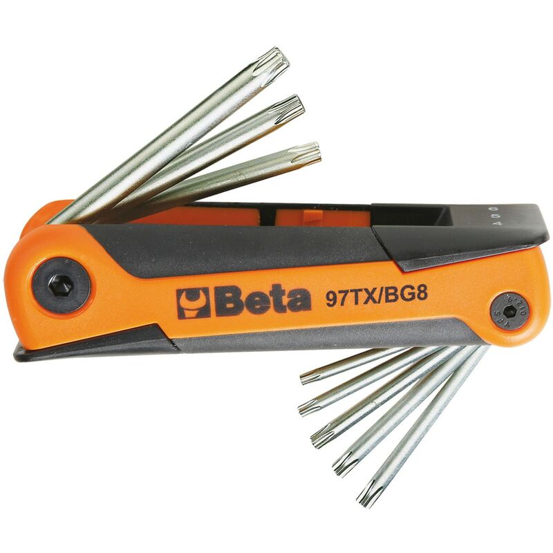 foto del prodotto serie 8 chiavi torx beta action 97tx bg8