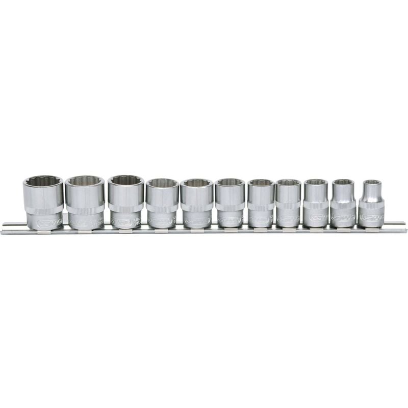 foto del prodotto serie bussole poligonali 3 8, 11 pz