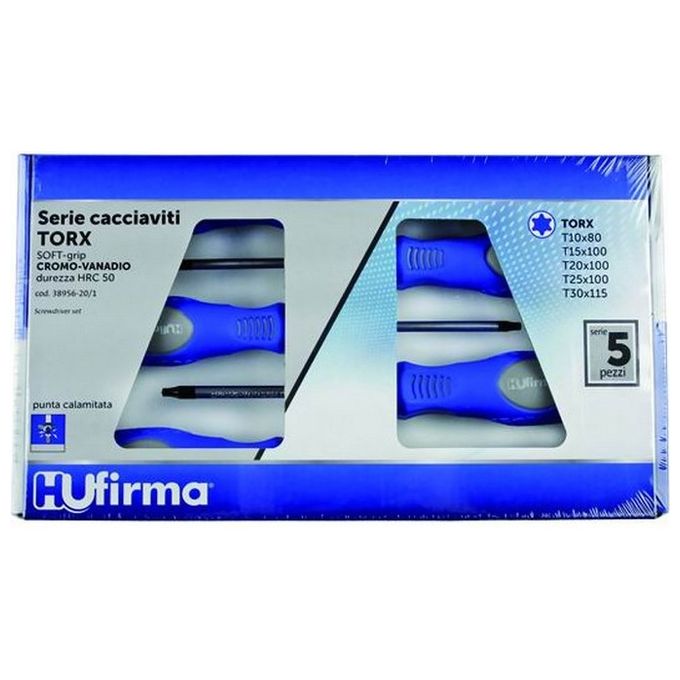 foto del prodotto serie cacciaviti hu firma crv torx pezzi 5