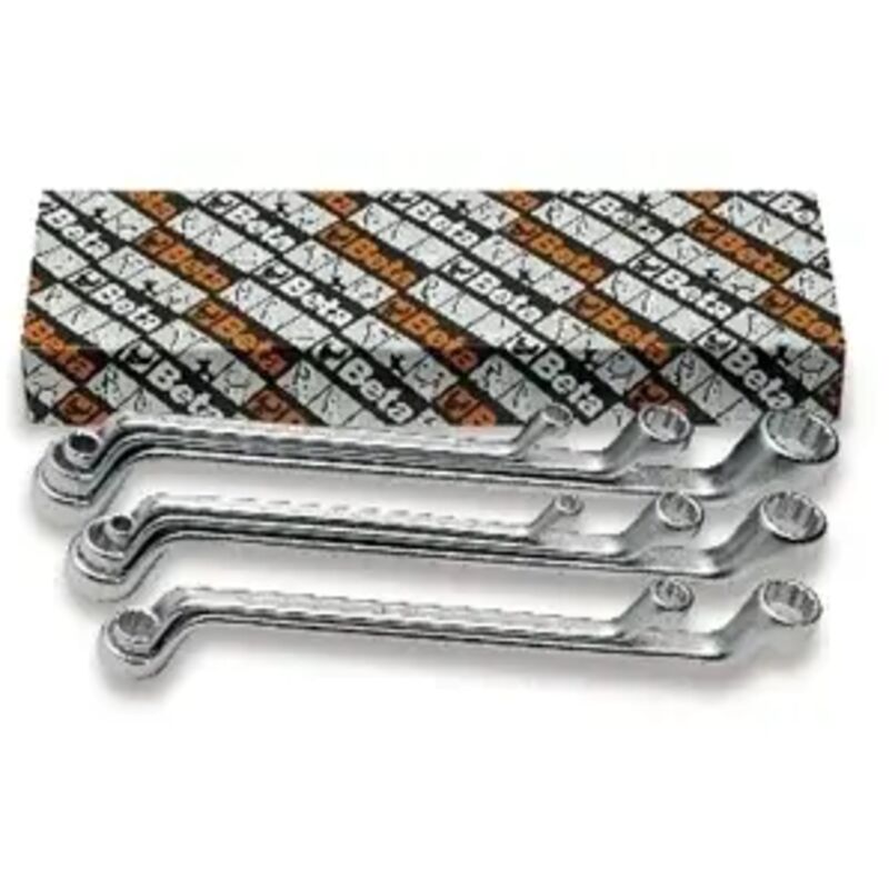 foto del prodotto serie chiavi poligonali doppie curve pollici beta 90as 10