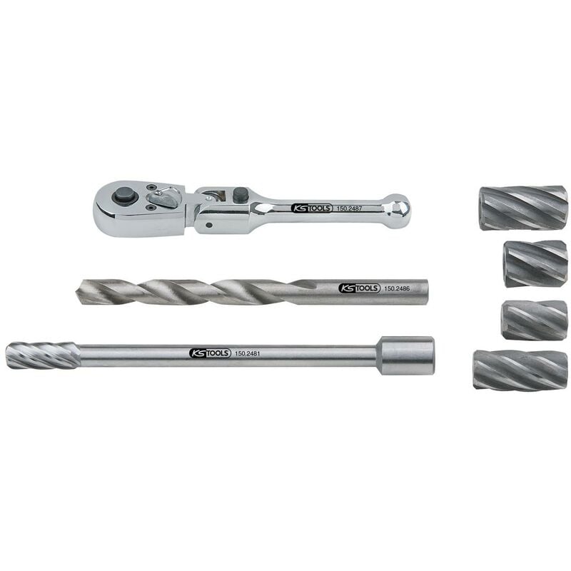 foto del prodotto serie di alesatori per abs, 7 pz
