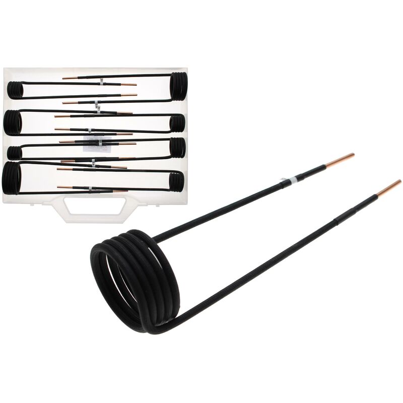 foto del prodotto serie di bobine di induzione per riscaldatore ad induzione ad angolo 90 per 2169, 3390, 3391 8 pz.